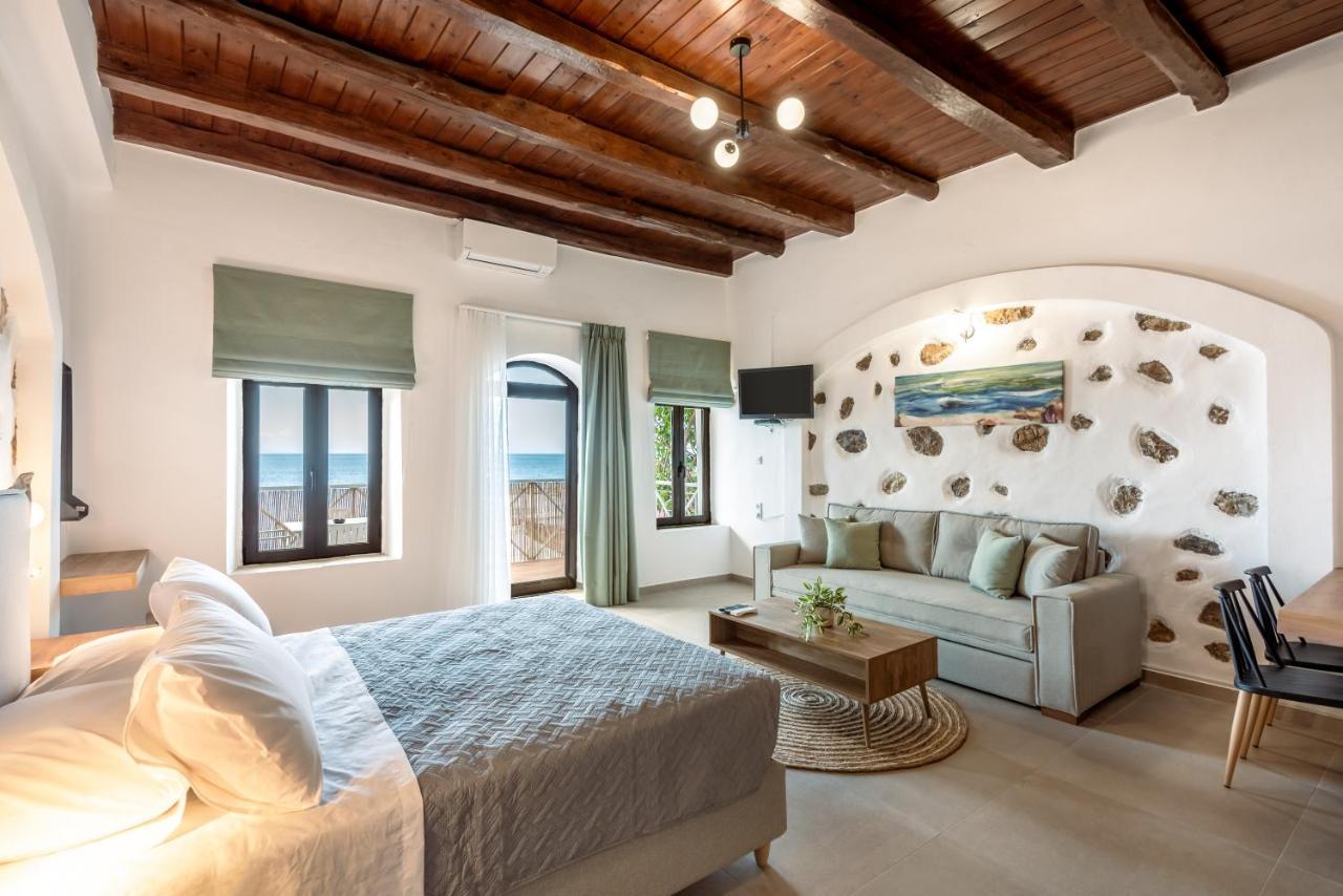 Superb Apartments Kriaras Sea View In Sfakia Хора-Сфакион Экстерьер фото