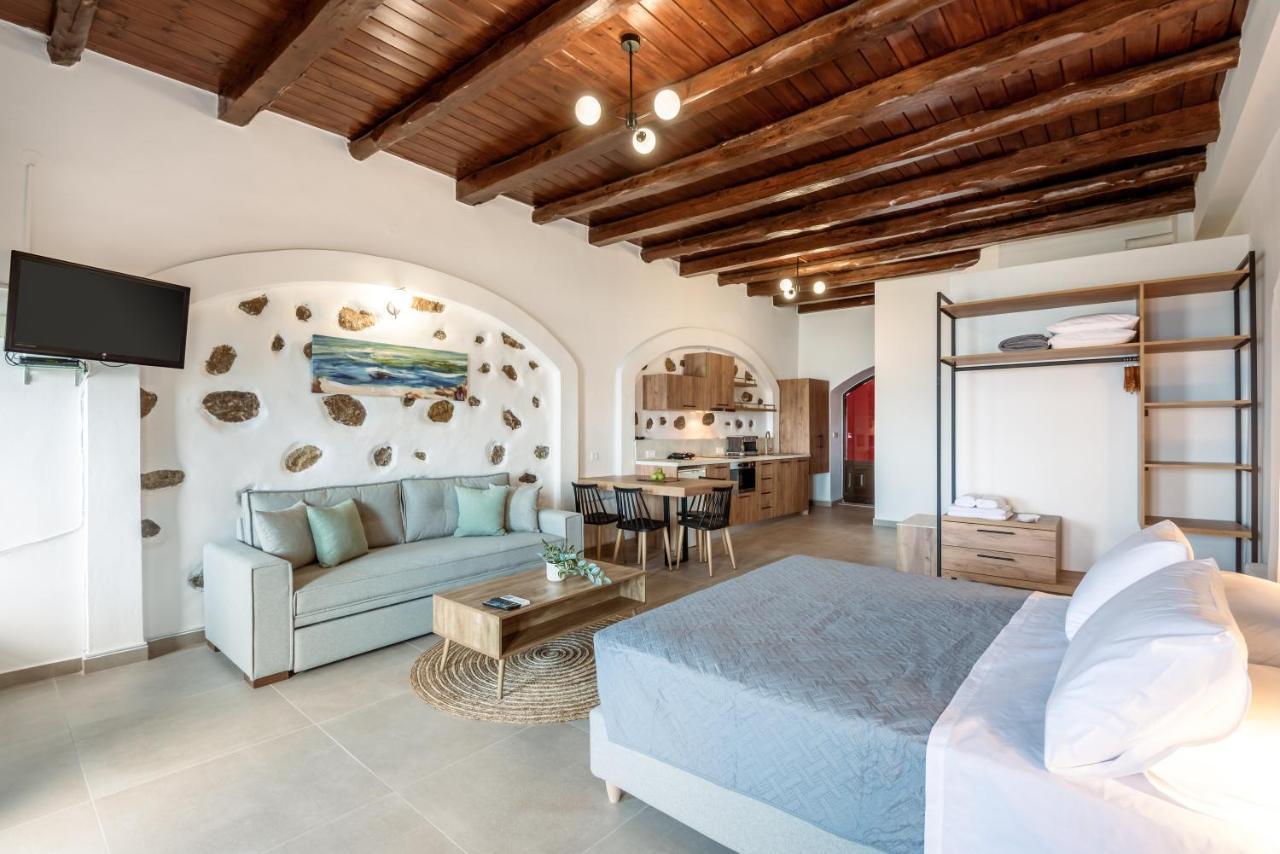 Superb Apartments Kriaras Sea View In Sfakia Хора-Сфакион Экстерьер фото